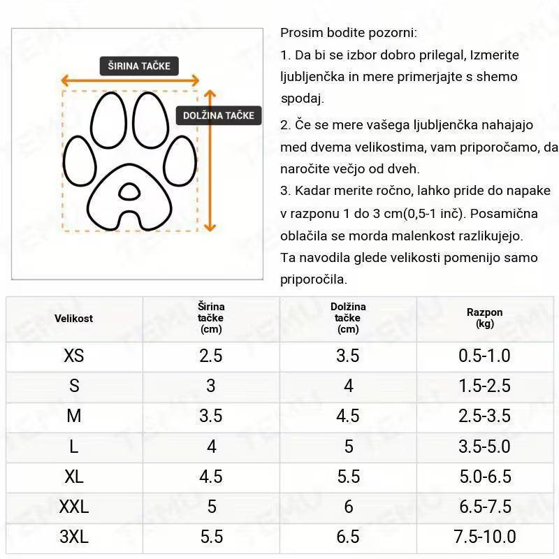4pcs Water-Resistant Dog Shoes For Small Dogs - Protect Your Pet's Paws And Keep Them Dry