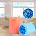 Portable Soft Silicone Pet Paw Cleaner with Brush - Heavy-Dirt Removal for Dogs & Cats, Hygienic Paw Wash Cup